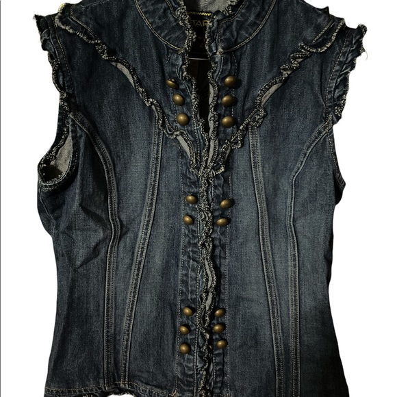 Jean vest size large - Picture 3 of 11